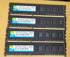 LOT OF 4x 4GB 2RX8 PC3-10600U-1333MHZ DDR3 MEMORY picture