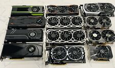 Lot of 12 MSI/ZOTAC/GIGABYTE/EVGA/ASUS GeForce RTX/GTX 2070/1080 Graphics Card picture