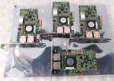 Lot of 4 Dell Broadcom Dual Port PCIe Gigabit Network Adapter 0G218C *AS IS* picture
