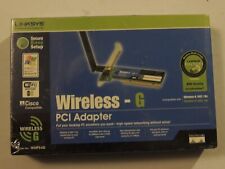 Linksys WMP54G Wireless-G PCI Adapter - WMP54G - New Sealed picture
