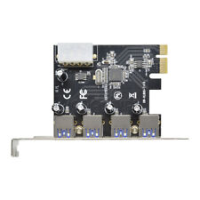 4 Port USB 3.0 PCI Express Card PC Karte Computer Controller Hub PCIe Adapter picture