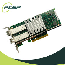Intel X520-SR2 2 of 2 SFP 10Gbps PCIe Low Profile Network Card E10G42BFSR picture
