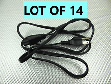 Lot of 14 - Laptop PC Printer Adapter 6FT 3 Prong Mickey Mouse Power Cord Cable picture