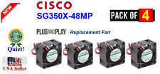Pack 4x Quiet Fans for Cisco SG350X-48MP Stackable Managed Switch Low Noise picture