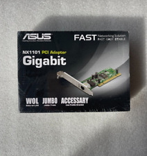 ASUS NX1101 PCI Adapter Gigabit Wake-On-LAN RJ-45 Connector Factory Sealed picture