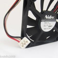 4pcs NIDEC D06X-12TL 60x60x10mm 6010 DC12V 0.10A 3pin Connector DC Cooling fan picture