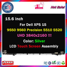 4K for Dell xps 15 9550 9560 Precision 5510 5520 HHTKR LCD Screen Display Silver picture