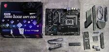 As-is MSI MPG Z690 EDGE WIFI DDR4 MOTHERBOARD LGA 1700 ATX Intel A1 picture