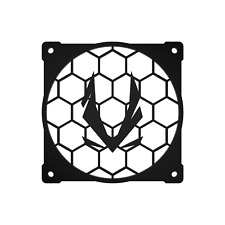 120mm Case Fan Cover - Unique Hexagon Zotac Logo Design Great for RGB aRGB Fans picture