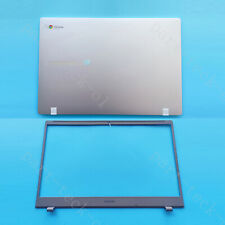 New Rear Lid Lcd Back Cover + Front Bezel For Samsung Chromebook 4 XE350XBA picture
