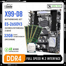 JINGSHA X99 D8 Motherboard Kit with LGA2011-3 Xeon E5 2650 V3 and 4*8GB DDR4 RAM picture