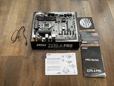 MSI Z270-A PRO Motherboard LGA1151 DDR4 ATX For Intel 6/7th Gen i7/i5/i3/Pentium picture