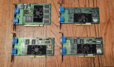 RARE LOT 4x Colorgraphic 1x PREDATOR LT 2 PCI & 3x PREDATOR 3D AGP Cards - Tech picture