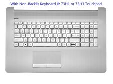 New For HP 17-BY 17-CA Palmrest Non-Backlit Keyboard PTP Touchpad ODD L92785-001 picture
