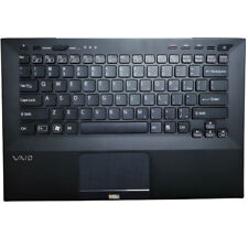 New for SONY VAIO VPC-SA VPC-SB VPC-SC VPC-SD palmrest US keyboard picture