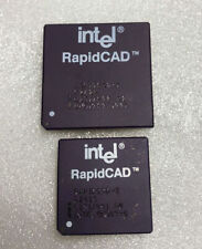 A pair of Intel RapidCAD vintage CPU collections. i386 and i387 for upgrades picture