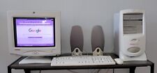 Vintage Compaq Presario MV520 | OEM PC Monitor Keyboard Speakers Mouse | Win98 picture