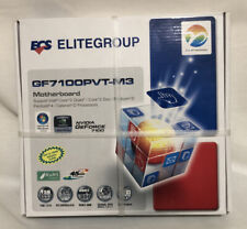ECS  MCP73T-M3 GF7100PVT-M3 Motherboard Intel Core 2 Quad Q8400 DDR2  picture
