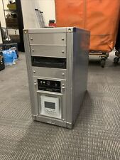 Vintage 00s Silver Enermax (?) ATX Computer Case w/LCD Panel - READ picture