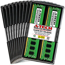 A-Tech 144GB 18x 8GB 2Rx8 PC4-17000R DDR4 2133 ECC REG RDIMM Server Memory RAM picture
