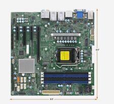 SUPERMICRO MBD-X12SCZ-QF-B Micro-ATX Server Motherboard LGA 1200 Q470E picture