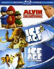 Family Blu-ray 3-Pack [Alvin and the Chipmunks / Ice Age / Ice Age 2] picture