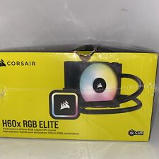 Corsair H60x RGB Elite Liquid CPU Cooler 120mm AIO - Black picture