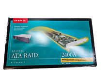 Adaptec ATA RAID 2400A 32-bit PCI ATA/100 RAID Card AAR-2400A/EFIGS KIT picture