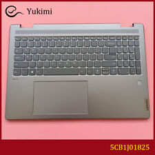 5CB1J01825 FOR Lenovo YOGA 7 16IAP7 Grey C Shell Backlit Keyboard Touch picture