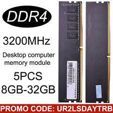 Wholesale 5PCS Desktop Memoria Ram PC ddr4 8GB 16GB 32GB Udimm 3200MHz Dimm Rams picture