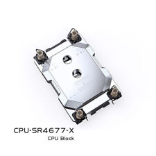 Shyrrik CPU-SR4677-X CPU Water Block For Intel LGA 4677 All-Metal Liquid Cooling picture
