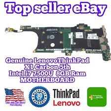 01YN038 For Lenovo ThinkPad X1 Carbon 5th Motherboard NM-B141 i7-7500U 8G picture