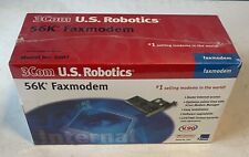 Vintage New Sealed 3Com US Robotics 56K Faxmodem Model #5687 NOS Fax Modem MIB picture