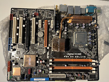ASUS P5W DH Deluxe LGA775 DDR2 ATX Motherboard + Intel Core 2 Duo E6600 picture