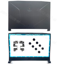 New LCD Back Cover+ Bezel+Hinges+Screw for MSI Bravo 15 B5DD MS-158K 30758KA222 picture