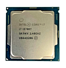 (Lot of 2) Intel Core i7-8700T 2.40GHz 6 Core LGA 1151 12MB 8 GT/s SR3WX CPUs picture