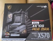 MSI MEG X570S ACE MAX WiFi 6E M.2 PCIe 4.0 Motherboard Support AMD  R7 5800X CPU picture