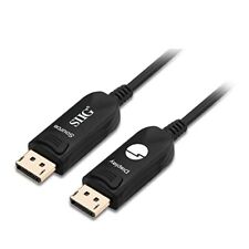 SIIG DisplayPort to DisplayPort Cable 4K 1.2 AOC Cable - 197 ft (CB-DP2511-S1) picture