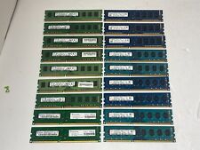 Lot of ( 18) 4GB each DDR3 PC3-12800U Desktop memory Mixed Brands picture