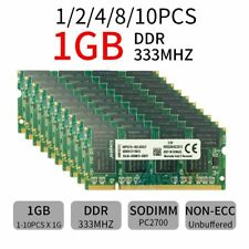 For Kingston 1-10PCS 1GB DDR PC2700 333Mhz 200Pin DIMM Laptop RAM Kit Memory LOT picture