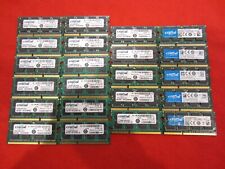 Lot of 22pcs Crucial  8GB 2Rx8 PC3-10600S/12800S DDR3-1333/1600Mhz Sodimm Memory picture