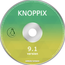 Linux Knoppix 9.1 Desktop 64bit Live Bootable DVD Rom Linux Operating System picture