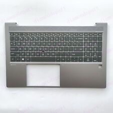 New For HP ZBook Firefly 15 G7 G8 Palmrest Backlit Keyboard Cover US M35847-001 picture