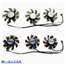 For SAPPHIRE/ASUS/XFX/DATALAND/MSI AMD Radeon VII Graphics Card Fan FD8015H12S = picture