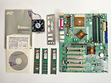 FIC AU31 AGP Motherboard/AMD Athlon XP 2200+ 1.8GHz/1.5GB DDR400 | TESTED, WORKS picture