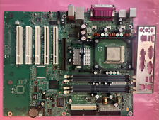 Vintage Intel A56423 -201 Motherboard DB9 DB25 Port W/ Pentium CPU & IO Shield ~ picture