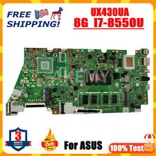 UX430UA for ASUS UX430U UX430UQ UX430UN UX430UAR Motherboard 8G I7-8550U picture