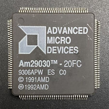AMD AM29030-20FC ES CPU Eng Sample 32bit RISC Processor 20MHz QFP 29030 RARE picture