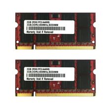 4GB 2GB 1GB DDR2 800MHz PC2-6400S 200Pin Non-ECC Red SODIMM RAM Notebook Memory picture