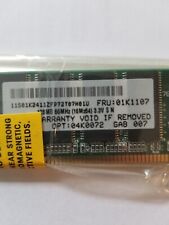 IBM 128MB PC 66 MHz 168 pin EDO Non-ECC DIMM Memory Module; FRU: 01K1107; NEW picture